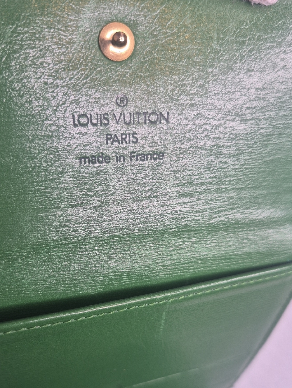 Louis Vuitton EPI Green Trifold Wallet - Picture 12 of 17
